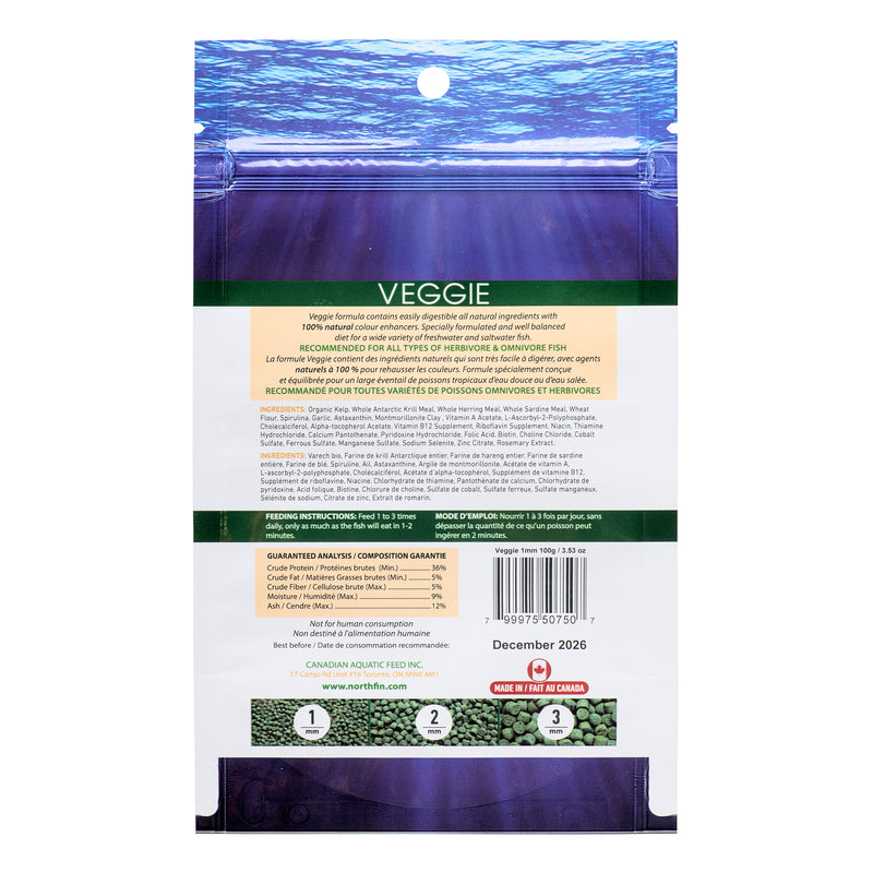 NorthFin Veggie Formula 2mm