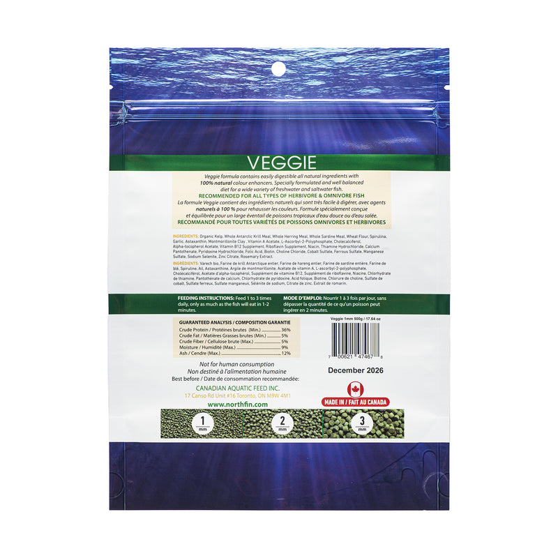 NorthFin Veggie Formula 2mm