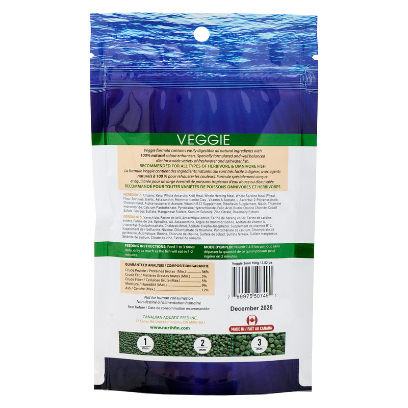 NorthFin Veggie Formula 2mm