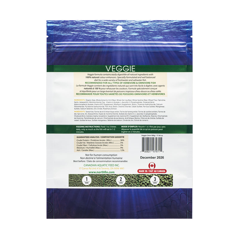 NorthFin Veggie Formula 2mm