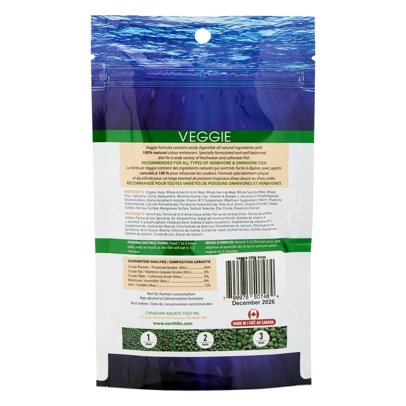 NorthFin Veggie Formula 2mm